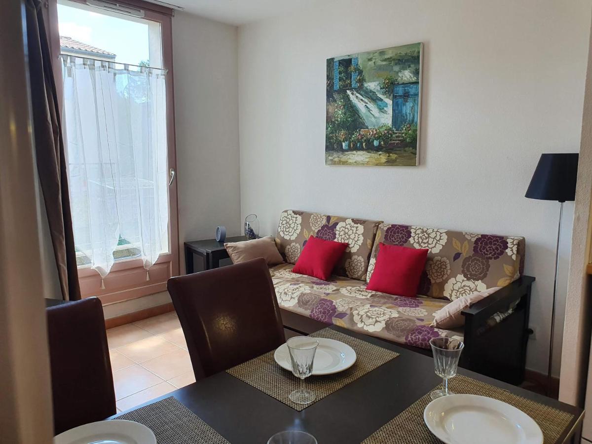 Joli Appartement T2 Dans Residence Avec Piscine, Hammam Et Parking Gratuits Carcassonne Exterior foto