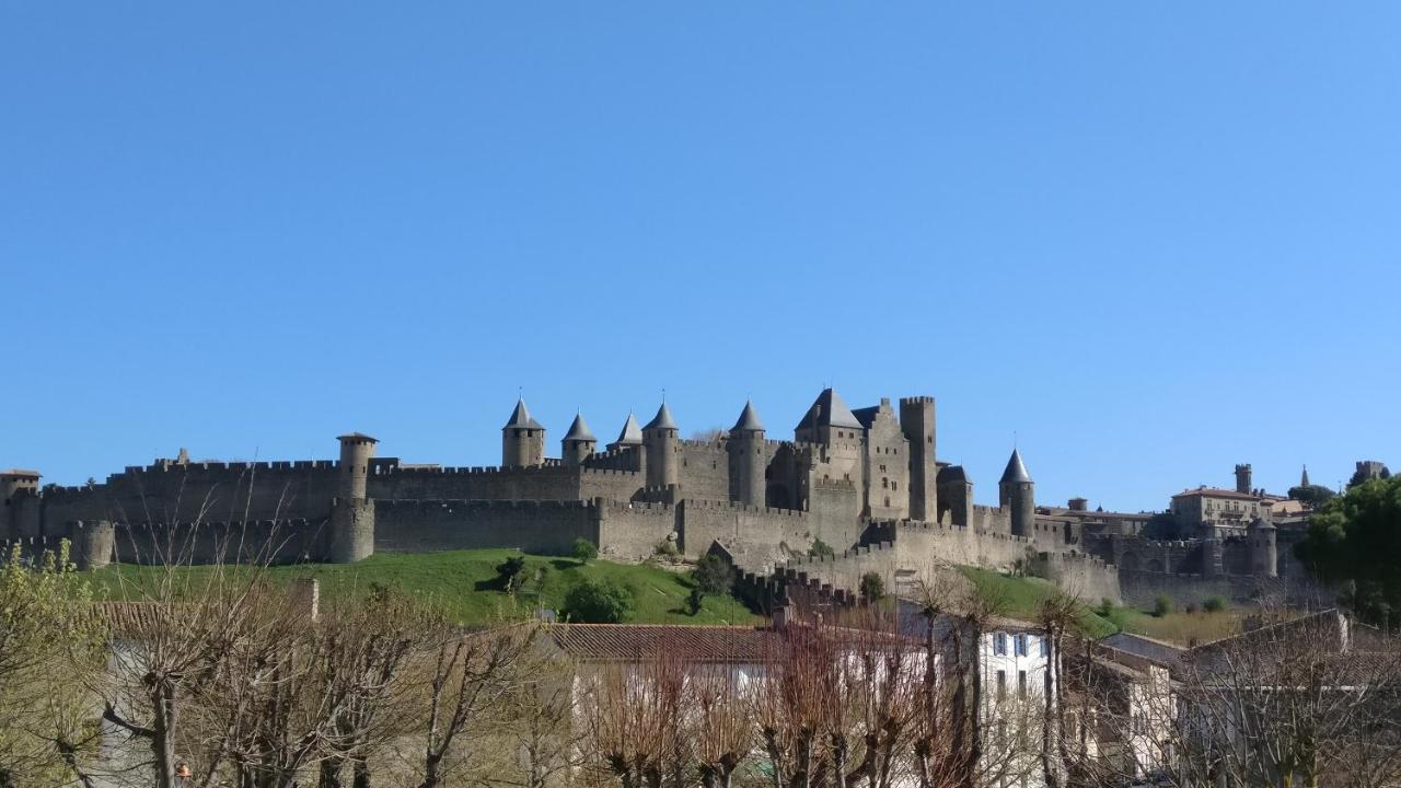 Joli Appartement T2 Dans Residence Avec Piscine, Hammam Et Parking Gratuits Carcassonne Exterior foto